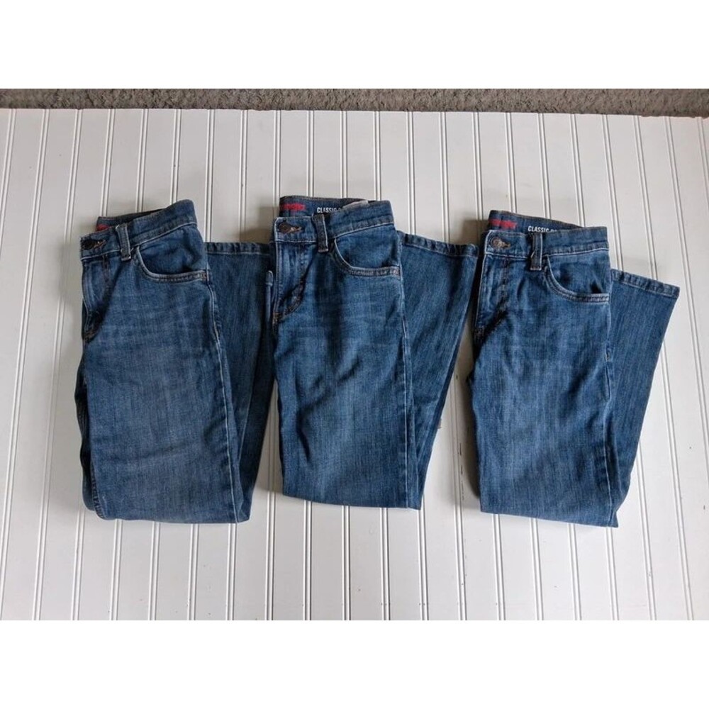 Wrangler boys jeans classic boot cut size 10 lot of 3